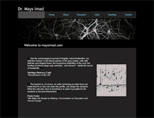 Tablet Screenshot of maysimad.com